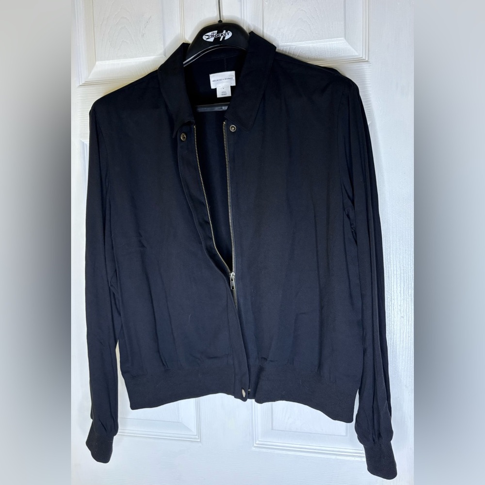 Melrose and Market Black Bomber Jacket